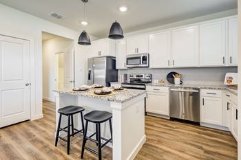 Spacious kitchen with great storage